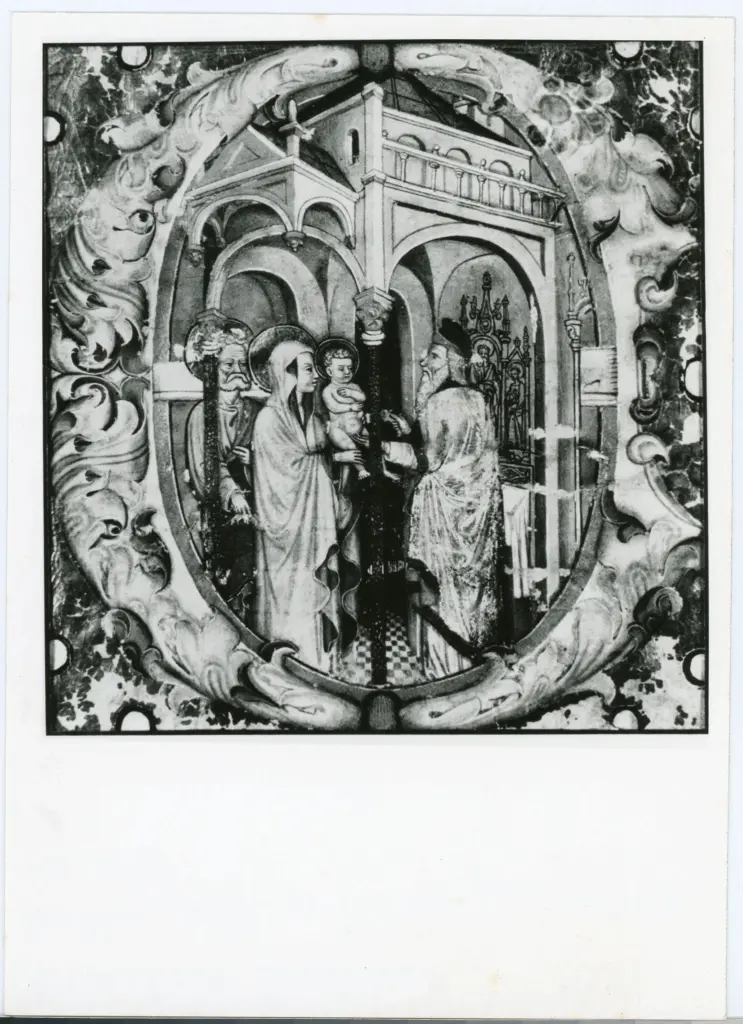 Minaitura lombarda, c. 1450 , fronte