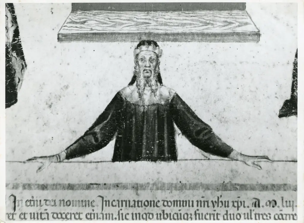 Universit&agrave; di Pisa. Dipartimento di Storia delle Arti , Traini Francesco - ambito - sec. XIV - Figura di monaco