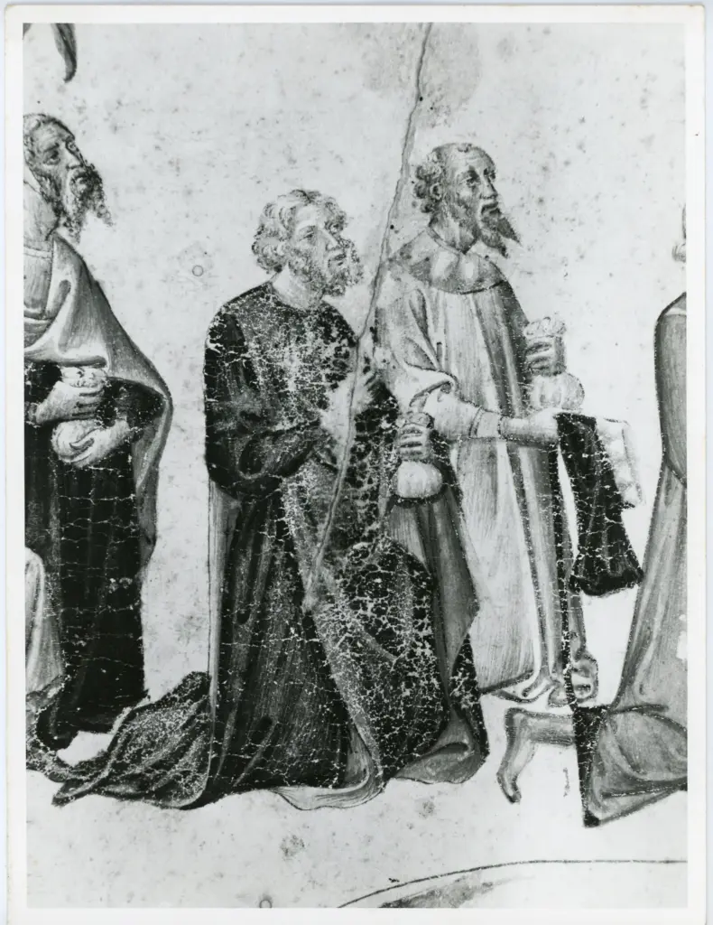 Universit&agrave; di Pisa. Dipartimento di Storia delle Arti , Traini Francesco - ambito - sec. XIV - Gruppo di uomini