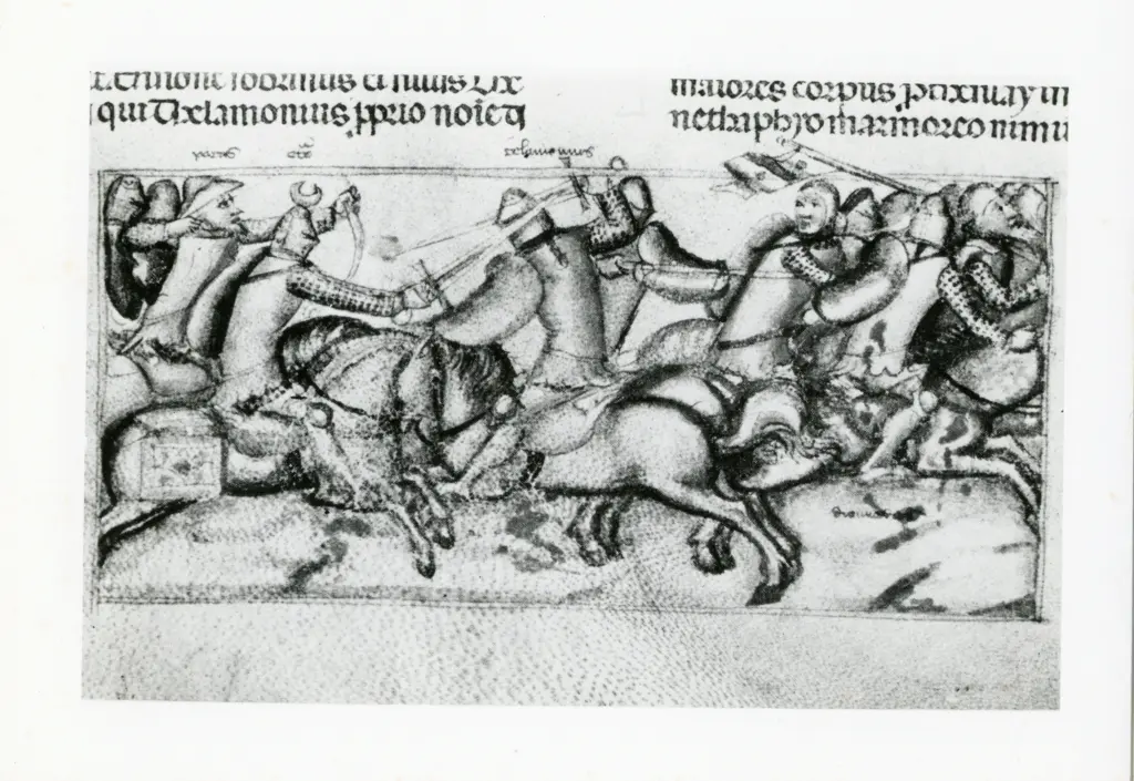 Anonimo - sec. XIV, prima met&agrave; - Venezia, Biblioteca Nazionale Marciana, Codici "Francesi". Fondo Antico, Fr. Z. 17 (= 230), particolare di un foglio , fronte