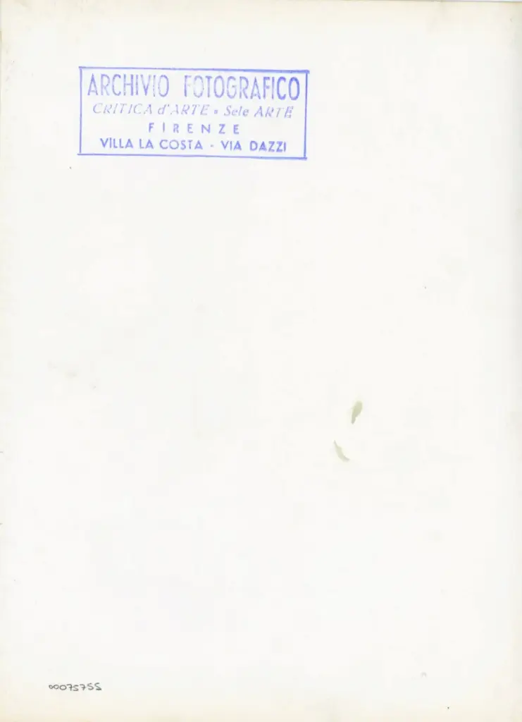 Anonimo , Anonimo - sec. XI, seconda met&agrave; - Pisa, Museo dell'Opera del Duomo, Exultet 2, particolare , retro