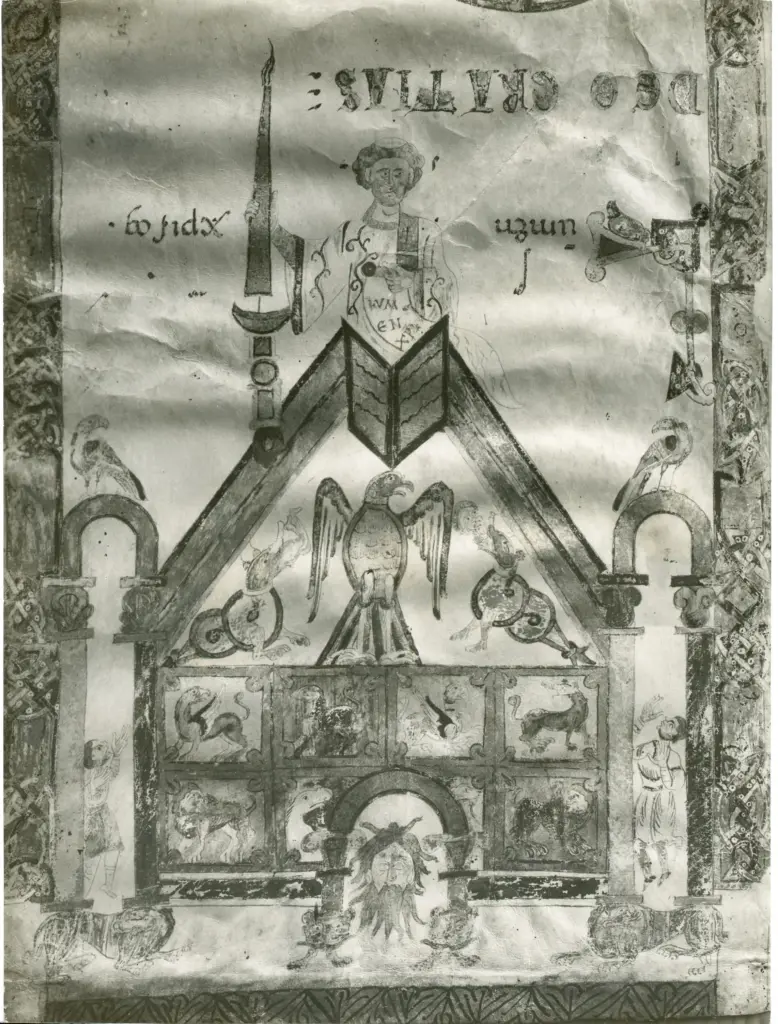 Anonimo , Anonimo - sec. XI, seconda met&agrave; - Pisa, Museo dell'Opera del Duomo, particolare , fronte