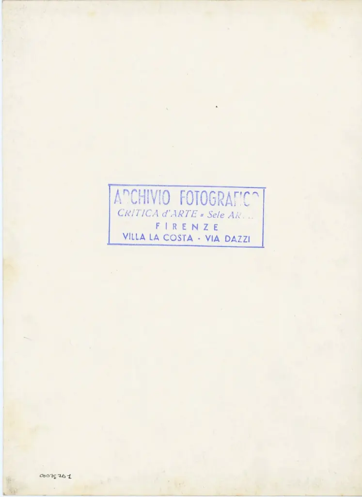 Anonimo , Anonimo - sec. XI, seconda met&agrave; - Pisa, Museo dell'Opera del Duomo, Exultet 2, particolare , retro