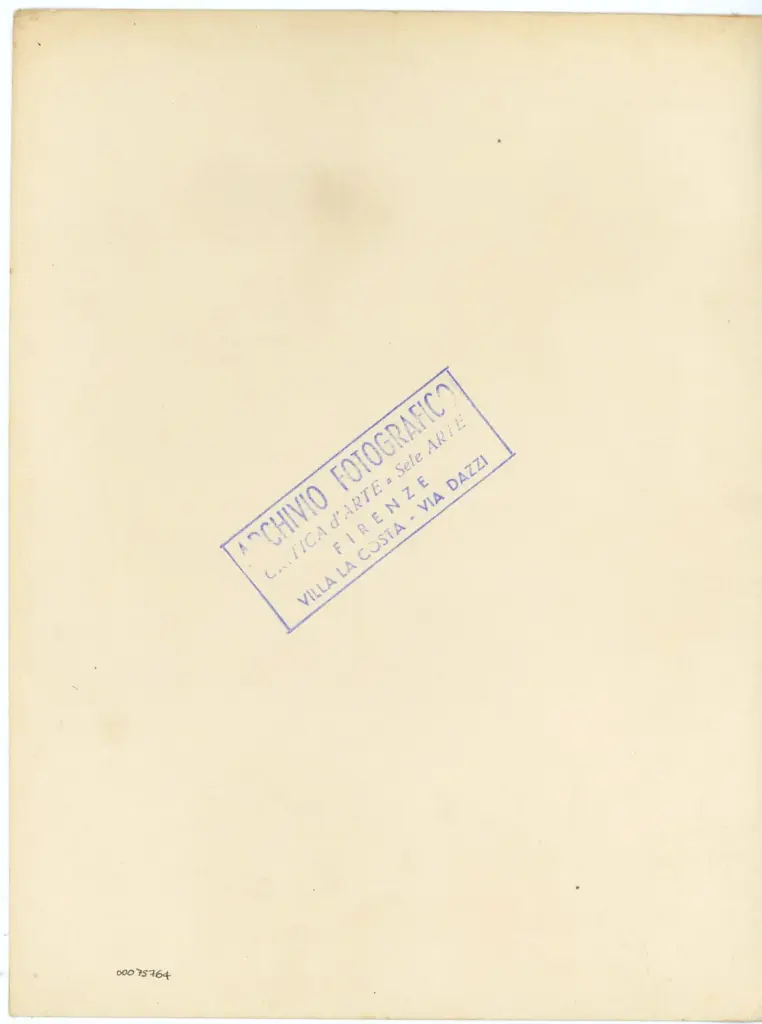 Brogi , Pisa. Museo Civico. L'Exultet, pergamena istoriata; Scuola Pisana dell'XI secolo , retro