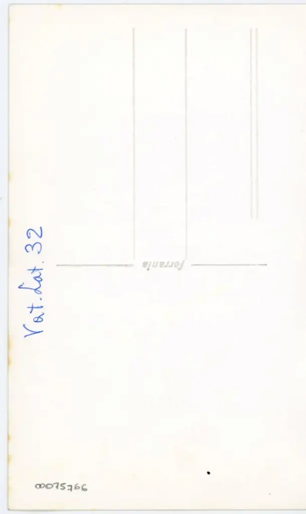 Anonimo , Vat. Lat. 32 , retro