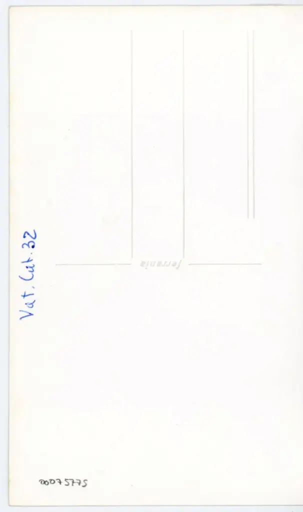 Anonimo , Vat. Lat. 32 , retro