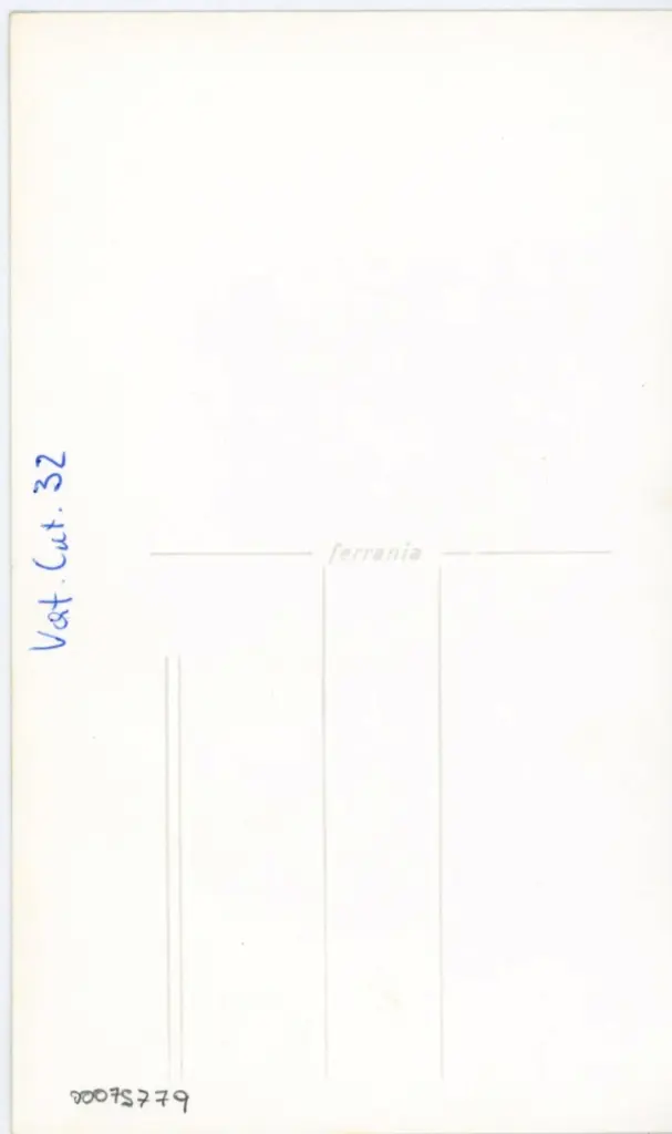 Anonimo , Vat. Lat. 32 , retro