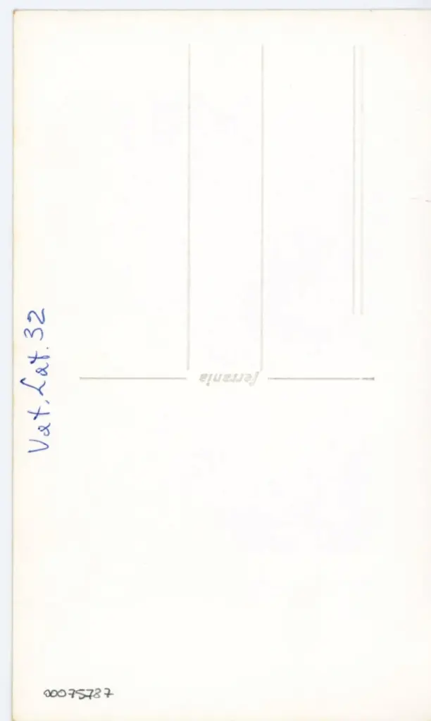 Anonimo , Vat. Lat. 32 , retro