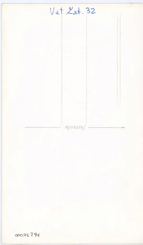 Anonimo , Vat. Lat. 32 , retro