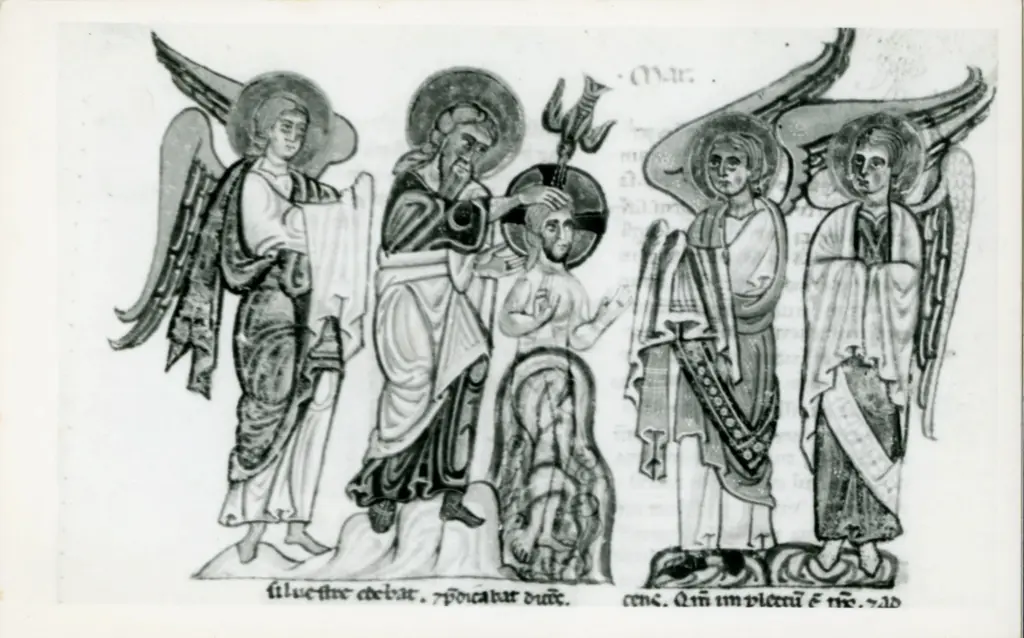 Anonimo , Vat. Lat. 32 , fronte