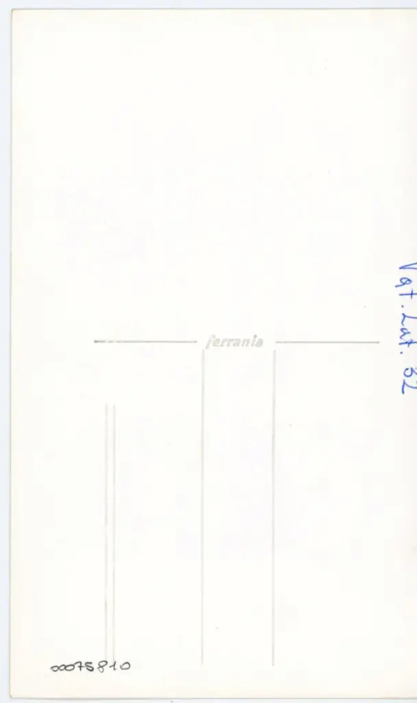 Anonimo , Vat. Lat. 32 , retro