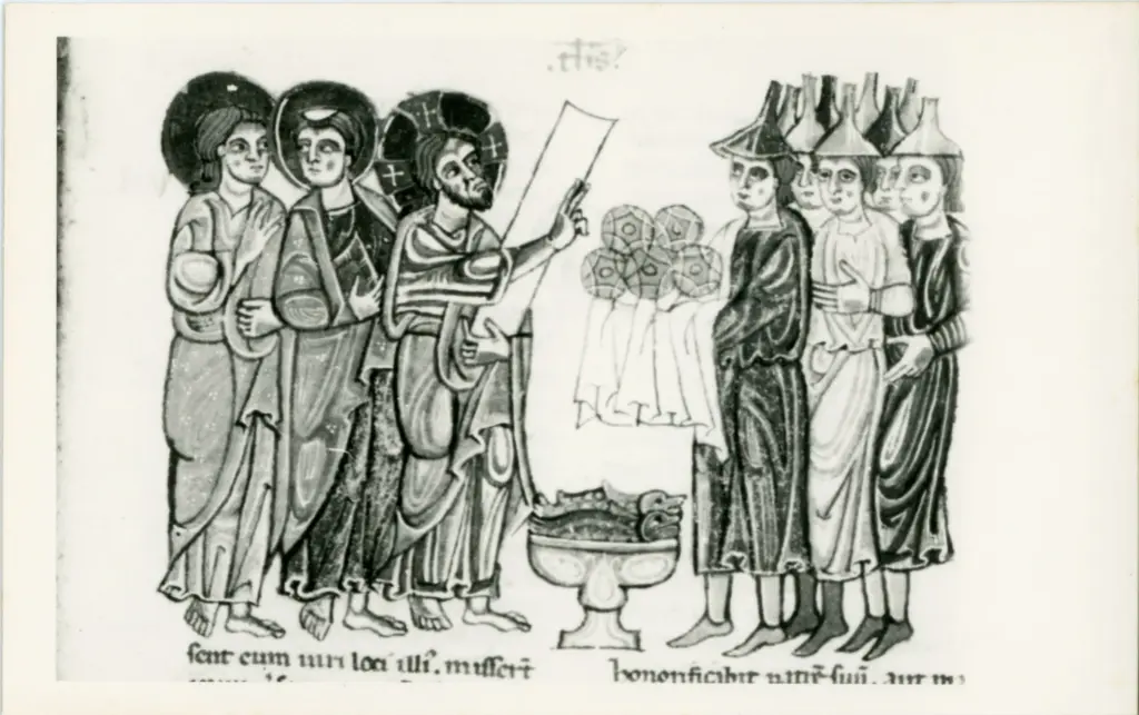 Anonimo , Vat. Lat. 32 , fronte