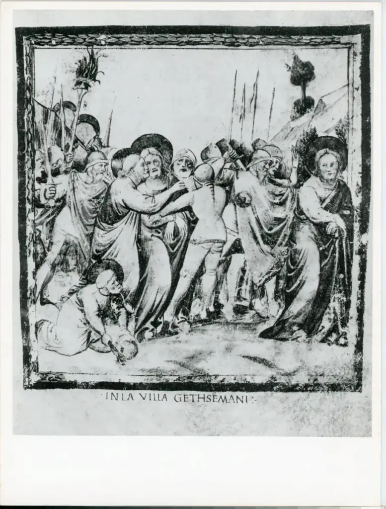 Anonimo , Maestro del Martirologio dei Battuti Neri di Ferrara - sec. XV - Venezia, Fondazione Giorgio Cini, ms. 2501/2, f. 4r , fronte