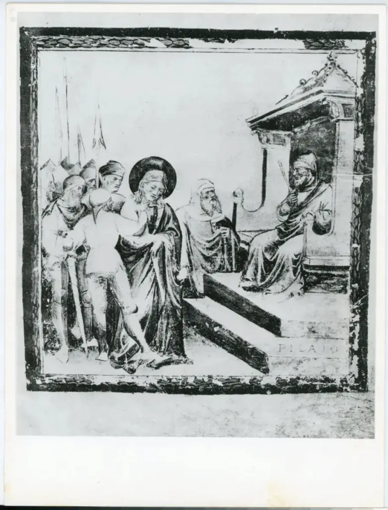 Anonimo , Maestro del Martirologio dei Battuti Neri di Ferrara - sec. XV - Venezia, Fondazione Giorgio Cini, ms. 2501/2, f. 7r , fronte