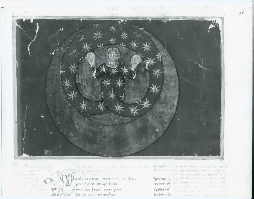 Anonimo sec. XV , Allegoria dell'Eternit&agrave;
