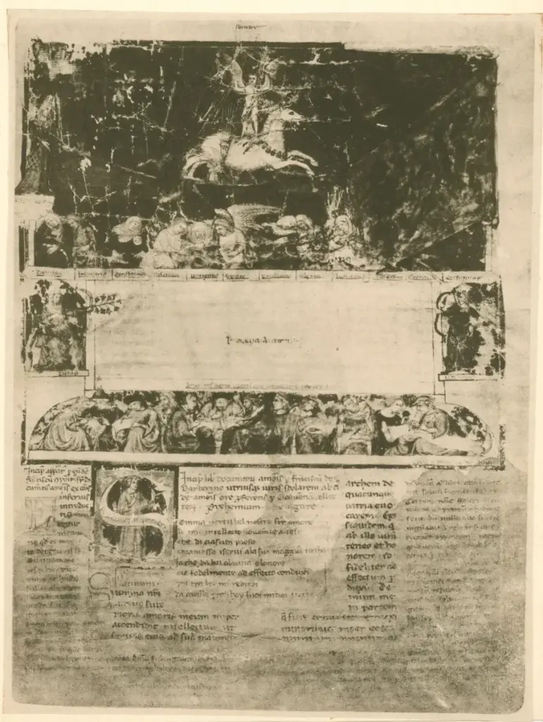 Anonimo sec. XV , Trionfo dell'Amore