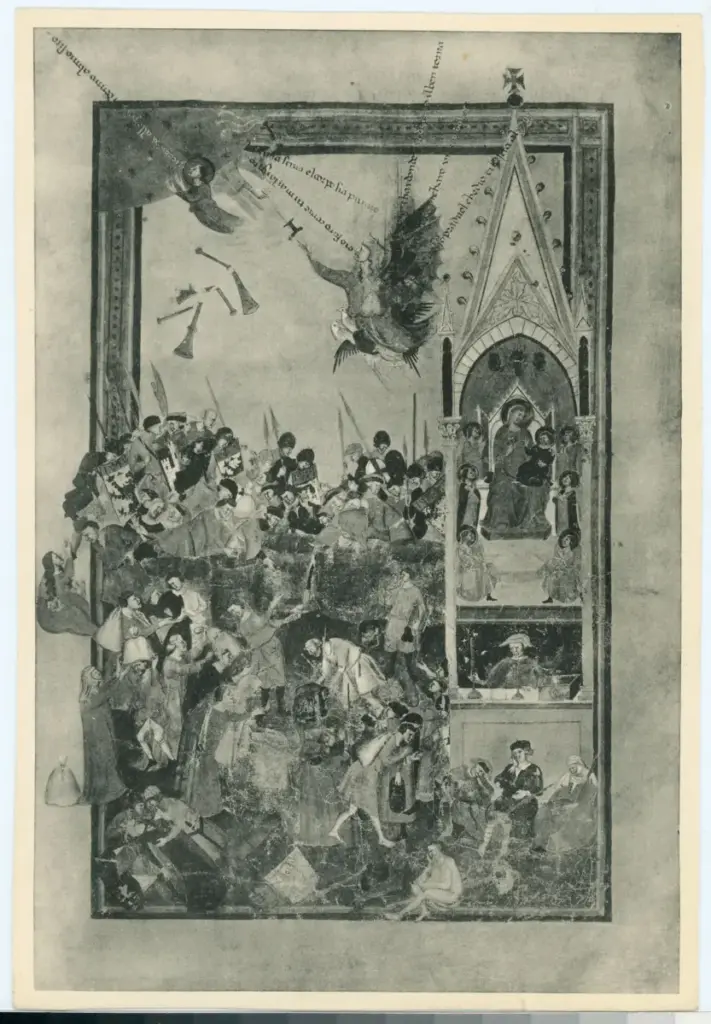 Anonimo , Maestro delle Effigi domenicane - Firenze, Biblioteca Medicea Laurenziana, ms. Tempi 3 , fronte