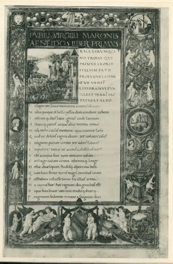 Anonimo , Racc. Simon - min. attr. Ferrarese c. 1480 , fronte