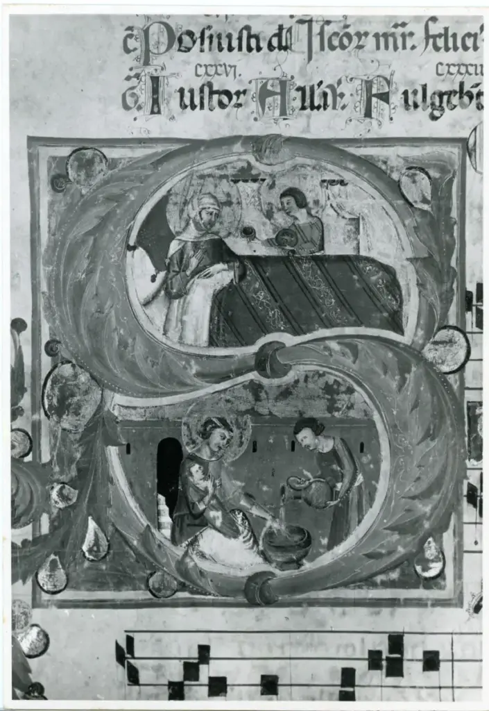 Anonimo , Pisa Bibl. Capitolare - Corale B. 4 , fronte