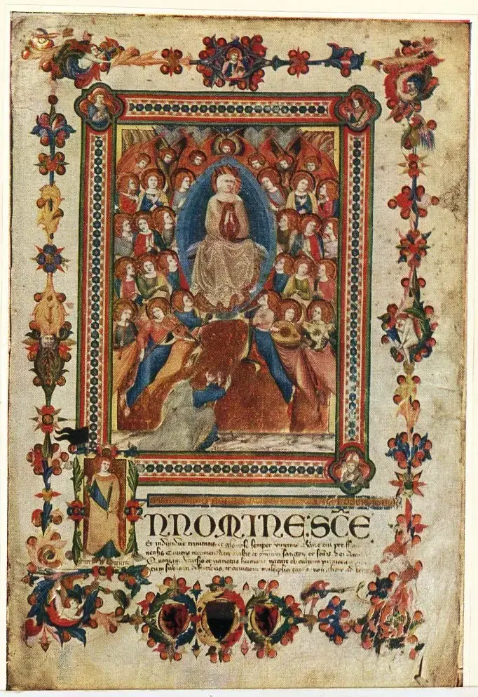 Anonimo , Nicol&ograve; di ser Sozzo - Siena, Archivio di Stato, Capitoli 2, f. 1r , fronte