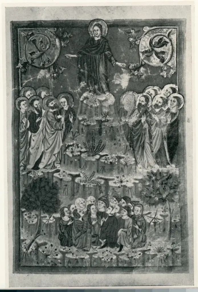 Anonimo , La c. 5a dell'Esposizione del Pater Noster nel codice II. IV. 16 - della R. Biblioteca Nazionale Centrale di Firenze , fronte