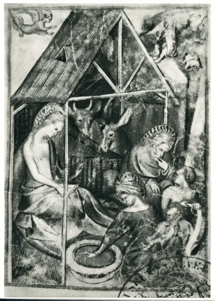 Anonimo , Michelino da Besozzo - f. 21 del Libro d'Ore, ms. 111 della Biblioteca Comunale di Avignone , fronte