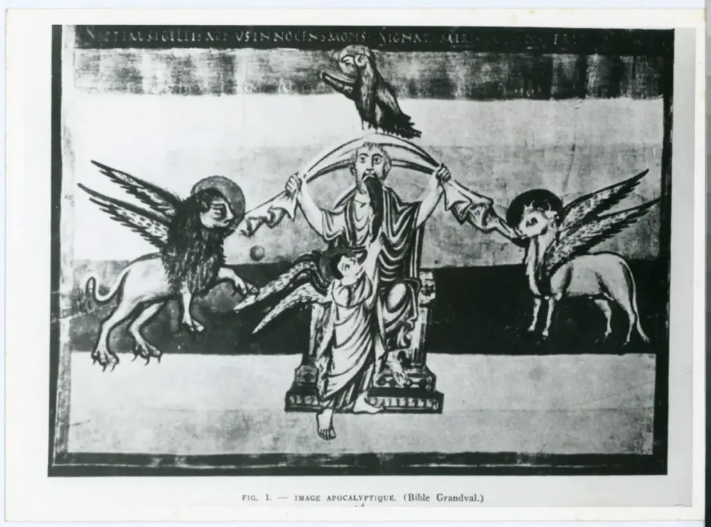 Anonimo sec. IX , Simboli dei quattro evangelisti