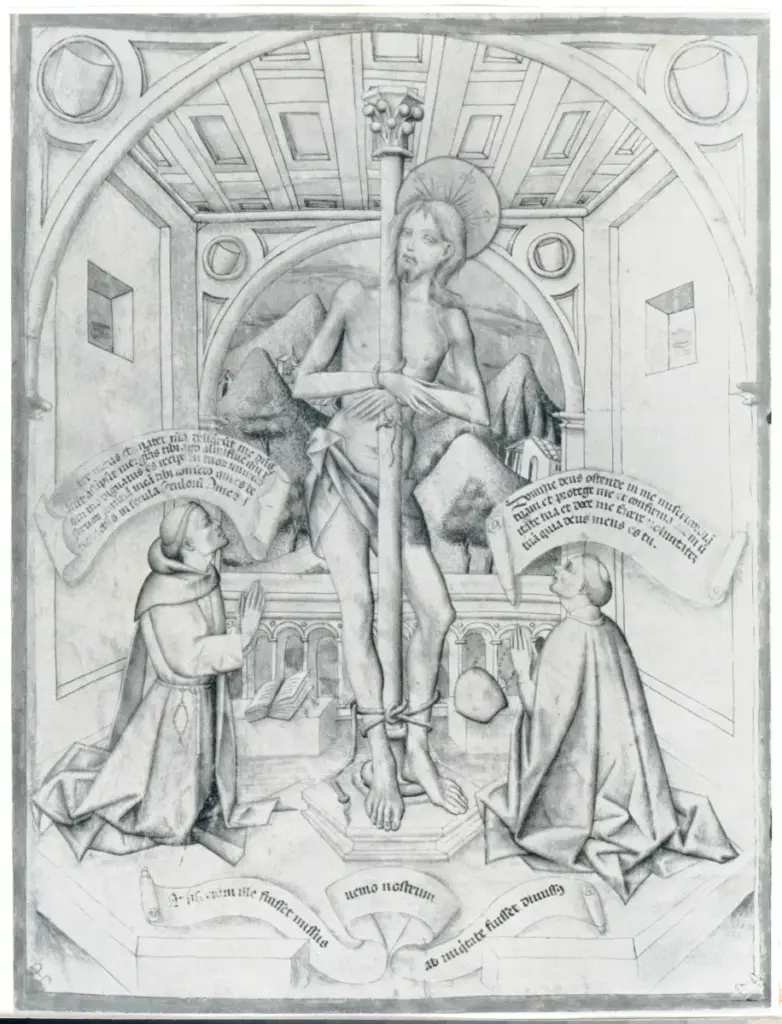 Christ at the Column. Late-15th century miniature. , fronte
