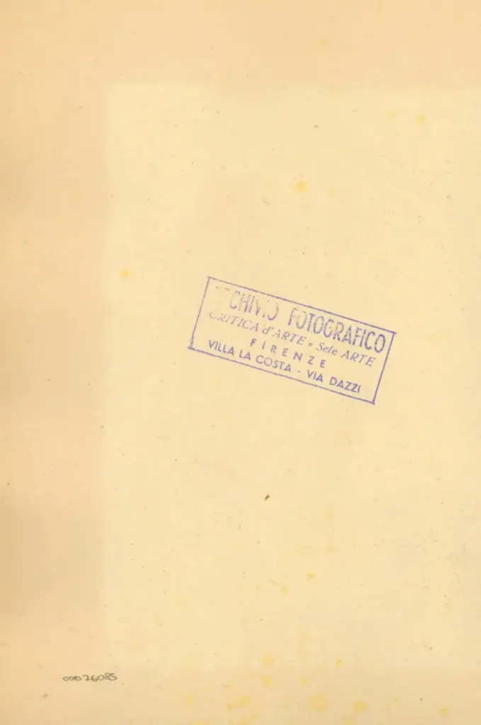 Anonimo , "Adamo ed Eva" (part.) fine sec. XIII - Oslo, raccolte antiche dell'Università , retro