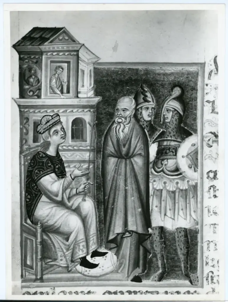 A. Villani e Figli , Bologna - Biblioteca Universitaria Ms. 346 - Psalterium , fronte