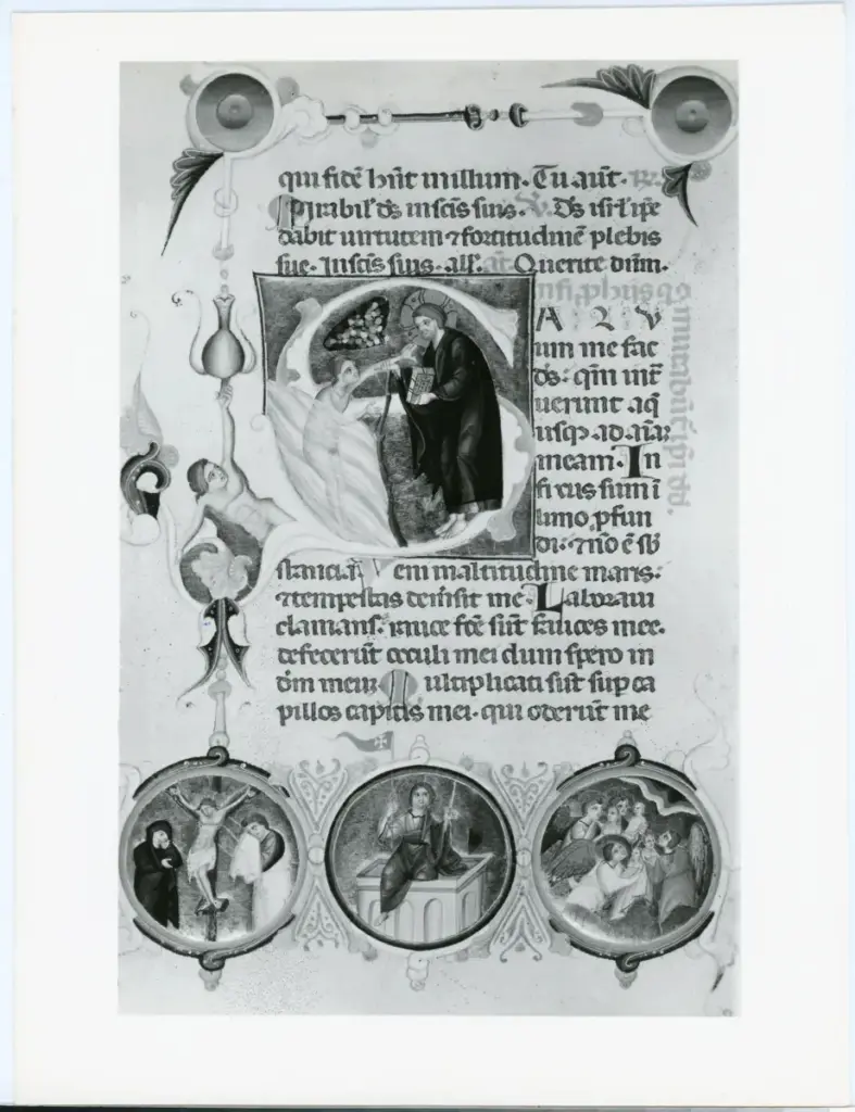 A. Villani e Figli , Bologna, Biblioteca Universitaria, ms. 346 , fronte