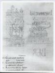 Anonimo italiano sec. XII , San Matteo Evangelista, Simboli dei quattro evangelisti, Finte architetture