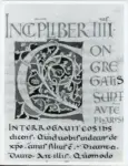 Universit&agrave; di Pisa. Dipartimento di Storia delle Arti , Anonimo italiano - sec. XII, inizio - Lucca, Biblioteca Capitolare Feliniana, Ms. 47, f. 57r, particolare
