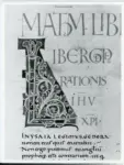 Universit&agrave; di Pisa. Dipartimento di Storia delle Arti , Anonimo italiano - sec. XII, inizio - Lucca, Biblioteca Capitolare Feliniana, Ms. 47, f. 3r, particolare