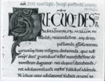 Anonimo italiano sec. XII , Iniziale Q, Iniziale figurata, Motivi decorativi con animali