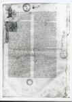 Anonimo , Lucca, Biblioteca Statale, Ms. 1939, c. 1r.