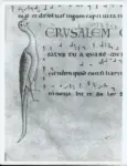 Universit&agrave; di Pisa. Dipartimento di Storia delle Arti , Anonimo italiano - sec. XII, inizio - Lucca, Biblioteca Capitolare Feliniana, Ms. 602, f. 7r, particolare