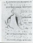 Anonimo italiano sec. XII , Iniziale A, Iniziale figurata, Motivo decorativo zoomorfo