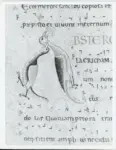 Universit&agrave; di Pisa. Dipartimento di Storia delle Arti , Anonimo italiano - sec. XII, inizio - Lucca, Biblioteca Capitolare Feliniana, Ms. 602, f. 213v, particolare