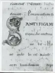 Universit&agrave; di Pisa. Dipartimento di Storia delle Arti , Anonimo italiano - sec. XII, inizio - Lucca, Biblioteca Capitolare Feliniana, Ms. 603, f. 18r, particolare