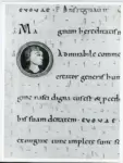 Universit&agrave; di Pisa. Dipartimento di Storia delle Arti , Anonimo italiano - sec. XII, inizio - Lucca, Biblioteca Capitolare Feliniana, Ms. 603, f. 34r, particolare