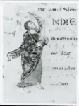 Universit&agrave; di Pisa. Dipartimento di Storia delle Arti , Anonimo italiano - sec. XII, inizio - Lucca, Biblioteca Capitolare Feliniana, Ms. 603, f. 75v, particolare