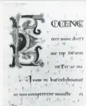 Universit&agrave; di Pisa. Dipartimento di Storia delle Arti , Anonimo italiano - sec. XII, inizio - Lucca, Biblioteca Capitolare Feliniana, Ms. 603, f. 57r, particolare
