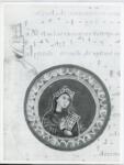 Anonimo italiano sec. XII , Iniziale D, Iniziale figurata, Iniziale abitata, Sant'Agnese