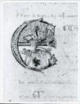 Anonimo italiano sec. XII , Iniziale E, Iniziale decorata, Motivi decorativi vegetali e zoomorfi