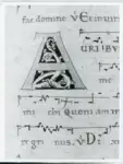 Universit&agrave; di Pisa. Dipartimento di Storia delle Arti , Anonimo italiano - sec. XII, met&agrave; - Lucca, Biblioteca Capitolare Feliniana, Ms. 601, f. 46r, particolare