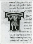 Marco di Berlinghiero , Iniziale T, Iniziale figurata, Telamone