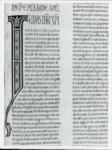 Marco di Berlinghiero , Iniziale I, Iniziale decorata, Motivi decorativi geometrici e vegetali, Intreccio