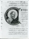 Anonimo italiano sec. XI , Iniziale C, Iniziale abitata, San Paolo