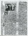 Università di Pisa. Dipartimento di Storia delle Arti , Anonimo italiano - sec. XIII/ XIV - Lucca, Biblioteca Capitolare Feliniana, Ms. 317, f. 77r, particolare